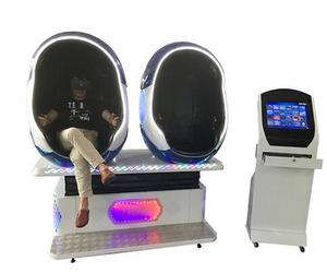 Hot Sale Shopping Mall Arcade Game Machine Electric Egg Chair 9D VR Cinema Simulator - Product Image 1