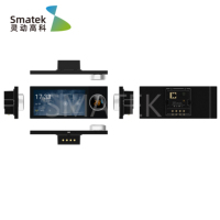 Panneau de commande intelligent pour maison connectée 6'' HD LCD Zigbee, application Smart Life, écran tactile, passerelle domotique 10A, matériau PC