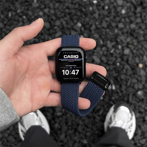 <span class=keywords><strong>Correa</strong></span> Trail <span class=keywords><strong>Loop</strong></span> Individual con Hebilla Magnética Metálica Pulsera Deportiva de Nailon para Apple Watch Ultra 2 Banda de 41mm 44mm 46mm 49mm - Product Image 2