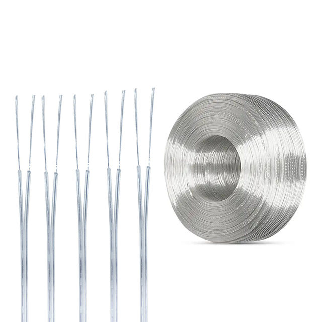 UL2468 Two-Core Transparent PVC Insulated Wire Solid Conductor for LED Neon Lamp Source Factory Wholesale MOQ 100m