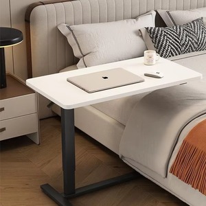 Medical Hospital Furniture Movable Mobile <b>Table</b> Height <b>Adjustable</b> <b>Table</b> Hospital Bed Dinner <b>Table</b> with Wheels - Product Image 5