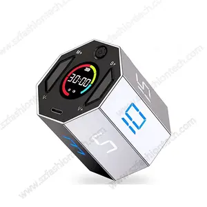 Innovative Smart Time Management Tools Schwerkraft sensor Flip Küchen timer Digitaler magnetischer Timer für das Kochen im Büro