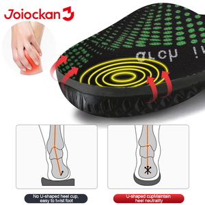 แผ่นรองรองเท้าแบบโค้งสูง รองรับแรงกระแทกได้ดี พื้น PU ดูดซับแรงกระแทกหลายระดับ ปรับได้ เพิ่มความสบาย - Product Image 3