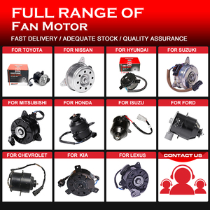 Motore Ventola Radiatore Elettrico OEM 16363-23010 263500-5251 per Auto Lexus con Motore 2AR 1AZ 2AZ 1ZZ - Product Image 2