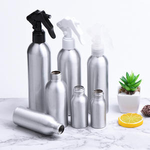 Vente en gros 50ml 100ml 120ml 150ml 200ml 250ml Flacon vaporisateur de parfum cosmétique en aluminium vide argenté - Product Image 2