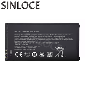 Nouvelle <span class=keywords><strong>batterie</strong></span> de remplacement 2500mAh pour <span class=keywords><strong>Nokia</strong></span> <span class=keywords><strong>Lumia</strong></span> 640 <span class=keywords><strong>batterie</strong></span> de téléphone Batteries de téléphone BV-T5C - Product Image 1
