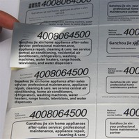 Autocollants en aluminium transparents mats argentés, autocollants personnalisés en aluminium avec forme circulaire et impression d'étiquettes métalliques
