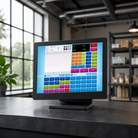 Moniteur à écran tactile capacitif 11.6 pouces 10 ponits pour montage mural intelligent en classe ou bureau pour moniteur POS