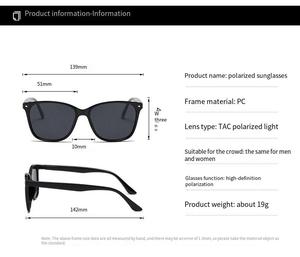 Trendy retro classic polarized UV resistant sun glasses for driving fishing beach men's and women's <b>sunglasses</b> wholesale - Product Image 4