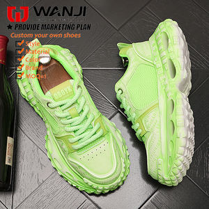 2025 nuovo stile Versatile traspirante sport stile Walking scarpe spesse suole di moda Sneakers per gli uomini - Product Image 1