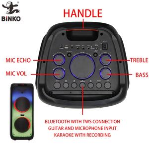 Fábrica OEM de alta potencia 1500W altavoz portátil con micrófono inalámbrico fullflame LED Blue Tooth <span class=keywords><strong>partybox</strong></span> <span class=keywords><strong>1000</strong></span> altavoces - Product Image 4