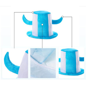 Gorras de Fútbol de Peluche para Animar en Todos los Países, con Impresión Puff para Partidos de Fútbol, Venta al Por Mayor - Product Image 3