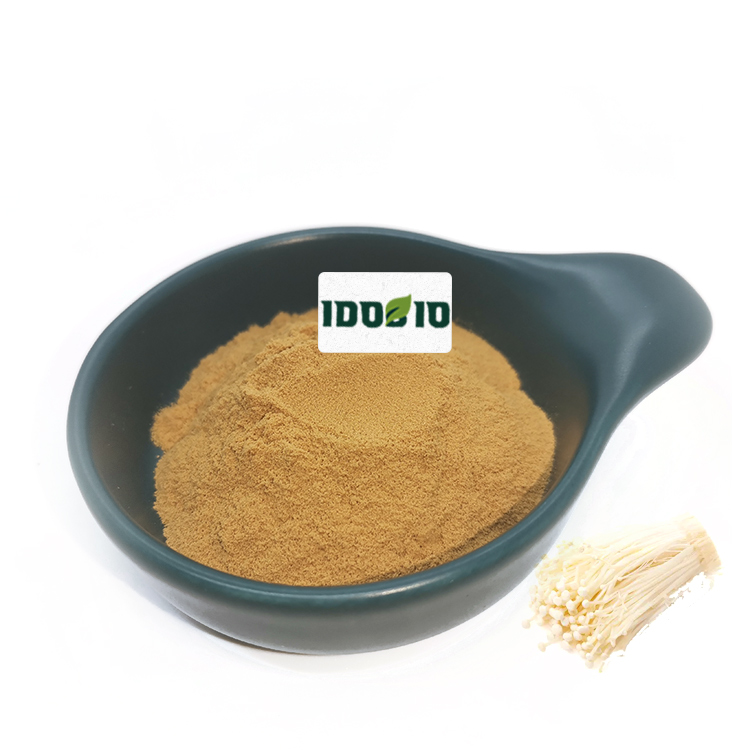 Добавки flammulina velutipes порошок idobio полисахарид 30% экстракт грибов enoki