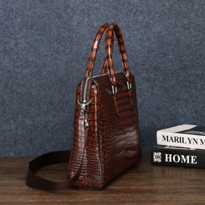 Nouvelle <span class=keywords><strong>sacoche</strong></span> pour ordinateur portable en <span class=keywords><strong>cuir</strong></span> PU bicolore, sac à main pour <span class=keywords><strong>homme</strong></span>, <span class=keywords><strong>sacoche</strong></span> tendance multi-compartiments, sac pour ordinateur portable, sacs de conférence professionnels - Product Image 4