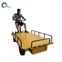 Endüstriyel Depolama Cargi Taşıyıcı el arabası tekerleği 6 Inç Küçük kargo arabası