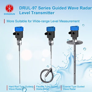 مستشعر مستوى الرادار الصناعي RS-485 بتردد 80 جيجاهرتز من دونجران لخزانات المياه والسوائل والمواد الصلبة والمساحيق والحبيبات، مدى 0~10~20~30~60~120 متر، معدني طراز DRUL-99G - Product Image 2