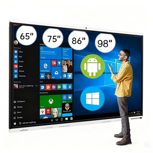 Tableau blanc interactif intelligent 4K à écran plat de 65 pouces, fournisseur OEM disponible <span class=keywords><strong>en</strong></span> tailles 55, 75, 86 <span class=keywords><strong>et</strong></span> 98 pouces - Product Image 1