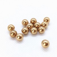 Miniature Brass Beads 2.02mm Diameter Precision Instruments Jewelry Accessories Polished Shiny Surface HRC 66-70 Durable