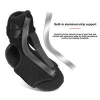 Orthèse de Correction du Pied Tombant, Protection de la Cheville, Soutien du Fascia Plantaire, Sangle de Fixation, Attelle de Cheville Réglable, Orthèse pour Pied Tombant