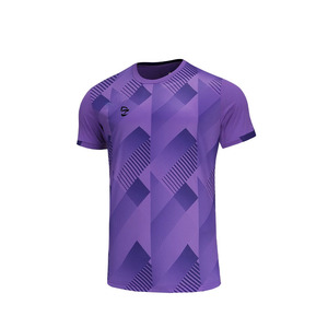 เสื้อยืดออกกำลังกายผ้าโพลีเอสเตอร์ยืดหยุ่น ระบายอากาศ ซับเหงื่อ สำหรับฤดูร้อน พิมพ์ลายแบบซับลิเมชั่น สวมใส่สบาย เหมาะสำหรับวิ่ง ฟิตเนส และกีฬาทั่วไป - Product Image 3
