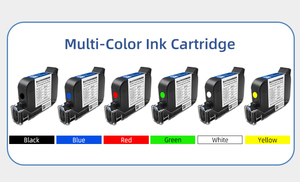 Faith Online TIJ Impresora de inyección de tinta térmica Máquina de codificación de inyección de tinta industrial 12,7 Mm/25,4mm Fecha de caducidad Impresora codificadora de lotes - Product Image 5