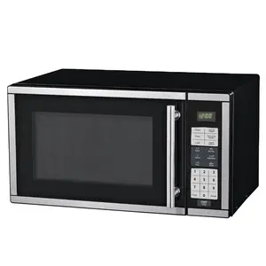 Horno microondas Digital con parrilla, 110V, 0,7 pies, acero inoxidable