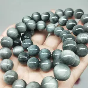 Kristall Geschenke natürliche Heilung Eagle Eye Stone Armband weibliche Perlen Armband für den Großhandel