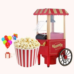 Nouvelle <span class=keywords><strong>Machine</strong></span> <span class=keywords><strong>à</strong></span> Popcorn Électrique Automatique sur Chariot pour Enfants et Usage Domestique, pour la Préparation de Snacks DIY - Product Image 2