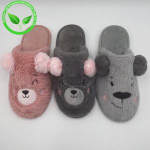 Pantuflas de animales de invierno casa suave casa cómoda mujer dama barato cálido interior moda lindo invitado <span class=keywords><strong>funky</strong></span> - Product Image 1