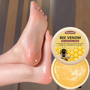 Baume hydratant pour les mains <span class=keywords><strong>et</strong></span> les pieds au venin d'abeille, crème hydratante pour les talons secs <span class=keywords><strong>et</strong></span> gercés, soin des brûlures, produit de soin de la peau - Product Image 4