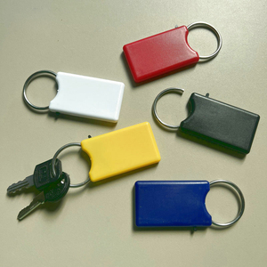 Mini taglierino retrattile personalizzabile con logo, aprilettere multiuso, taglierino di sicurezza per buste e scatole con portachiavi - Product Image 2