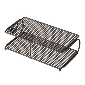 <b>Router</b> Shelf 3 Tier Metal Desktop Organizer Storage Rack for Modem WiFi <b>Router</b> Set Top <b>Box</b> with Ventilation Design - Product Image 5