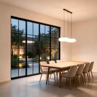 Ventanas Fijas Panorámicas de Vidrio Monolítico de Piso a Techo con Marco Delgado y Rotura de Puente Térmico