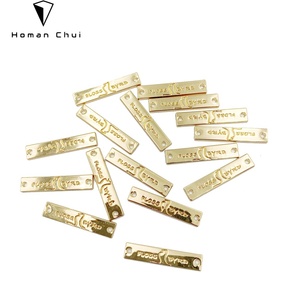 High Quality Metal <b>Name</b> <b>Labels</b> for Clothing - Product Image 1