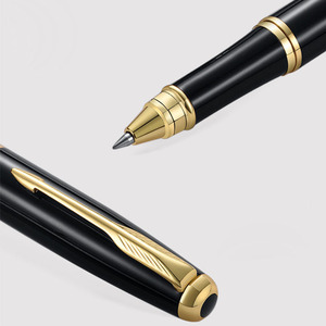 Stylo à bille en acier inoxydable de haute qualité avec design personnalisé, nouvelle encre bleue, largeur d'écriture 0,5 mm - Product Image 4