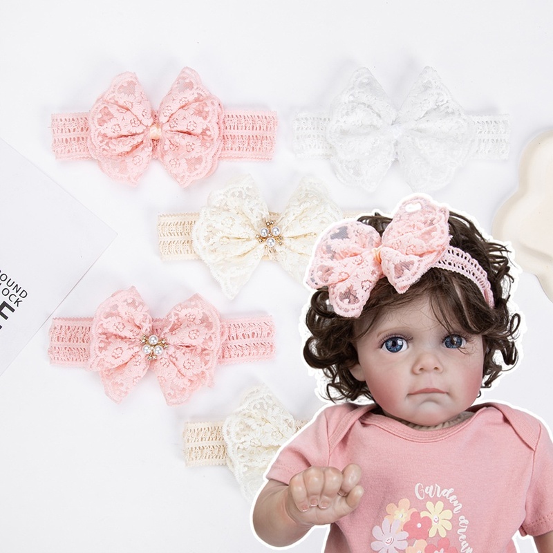Handmade Baby Lace Headband Girls Newborn