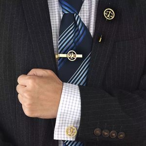 Broche Masculino de Acero Inoxidable, Símbolo de la Balanza de la Justicia, Accesorio Chapado para Abogados y Bodas - Product Image 6