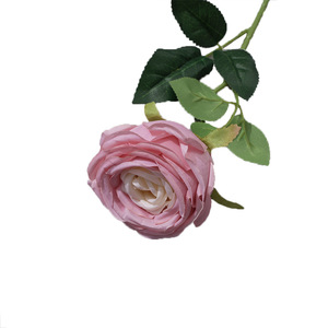 Ramo de Rosas Artificiales de Alta Fidelidad, Flor de Seda para Boda, Arreglo Floral de 50 cm para Boda - Product Image 5