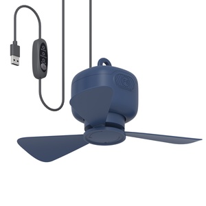 2024 New Listing Factory Price USB <b>Camping</b> Small Ceiling Fan Portable Socket Ceiling Fan with Usb Ready to Ship - Product Image 3