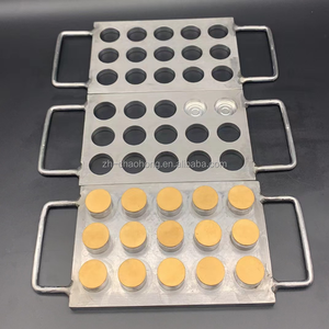 Stampi per Ombretti Quadrati D26 Lucidati a Specchio, Strumento di Pressatura Personalizzato per Cosmetici Fai-da-Te - Product Image 3