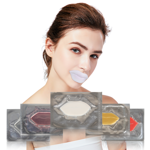 Mascarilla <span class=keywords><strong>Labial</strong></span> de Colágeno con Vitamina C y Ácido Hialurónico Antiarrugas de Marca Privada con Lámina de Hidrogel Rosa - Product Image 2