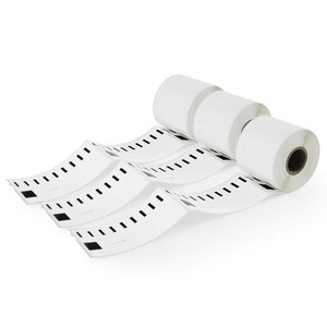 4x6 Inch Dymo Label Coating <b>Printing</b> <b>Paper</b> Printer Rolls Thermal Self Adhesive Waterproof Oil Proof Customized Logo Supermarket - Product Image 2