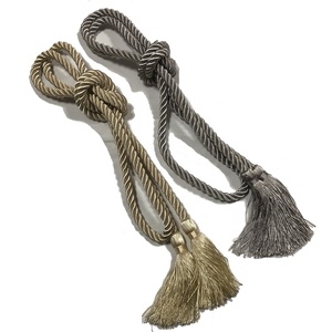 TIANYUN-2026 Art <span class=keywords><strong>Déco</strong></span> Tendance Polyester Cordon Tassel Embrasse Décoratif pour Fenêtre Store Rideaux et Vêtements Décoration - Product Image 4