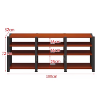 DK-010 Audio Et Vidéo Cabinet Amplificateur De Puissance Rack Équipement TV Cabinet Son Entourant Cadre Extension 3 Rangées