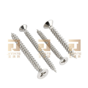 Tapping Screws M3 M4 M5 Phillips Head Iron Wood Fasteners Metric Right Hand Thread For Furniture And Wooden Panels - Product Image 2