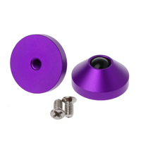 Pièces de vélo en aluminium anodisé coloré, usinage CNC personnalisé