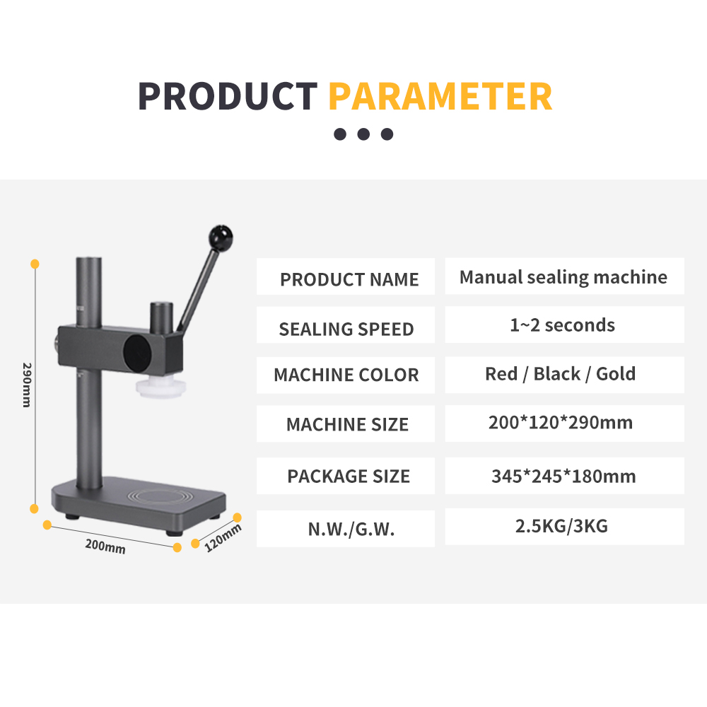 plastic can sealer machine