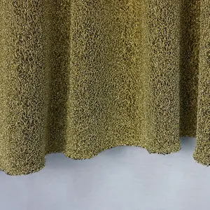 Tıknaz polyester iplik örme için metalik jakarlı kumaş bayan elbise
