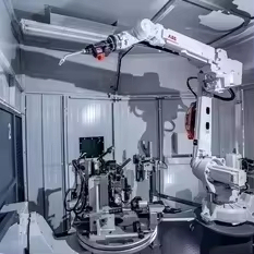 <span class=keywords><strong>Robot</strong></span> de Soldadura Electromecánico <span class=keywords><strong>ABB</strong></span> de Alta Capacidad de <span class=keywords><strong>6</strong></span> <span class=keywords><strong>Ejes</strong></span> para Aplicaciones Industriales MIG/TIG con Protección IP54/IP67 - Product Image 1