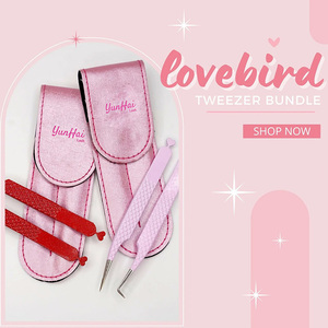 Пинцет для наращивания ресниц с алмазным захватом, 75 градусов, блестящий плазменный Пинцет для ресниц цвета розового золота, пинцет для наращивания ресниц с фирменным логотипом - Product Image 1